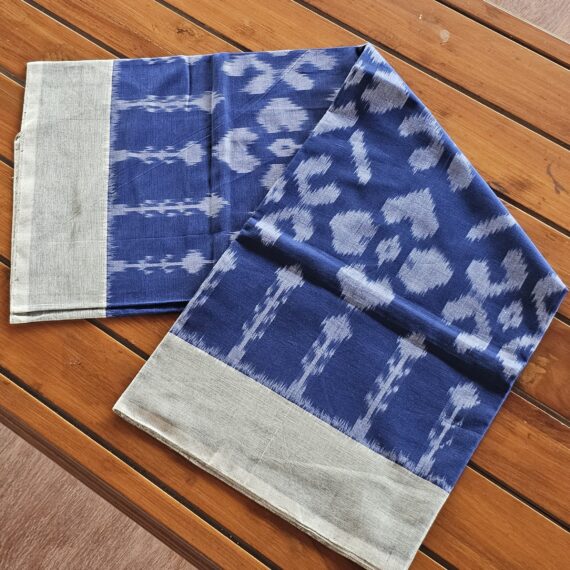 Nila- Pochampally Ikat Dupatta