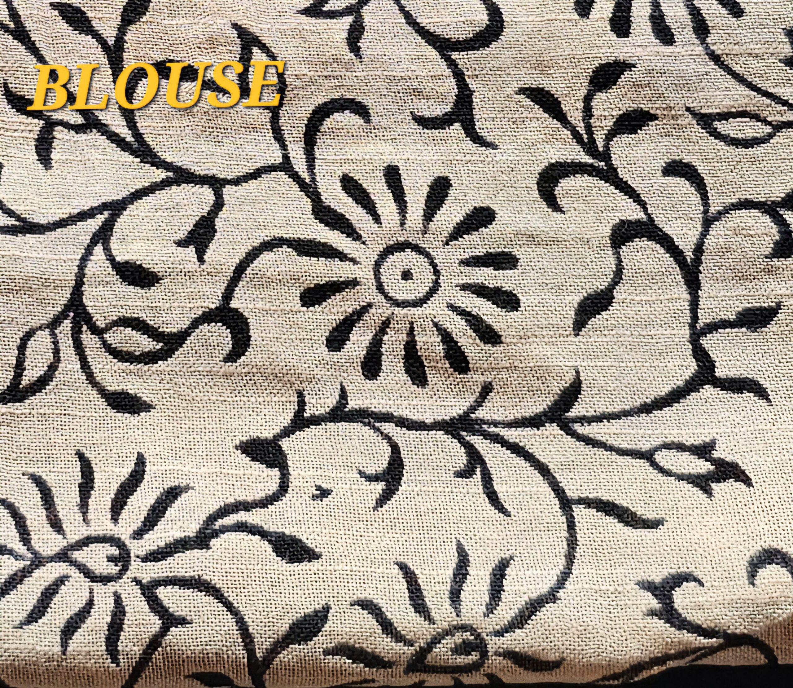 Suma | Bagru Handblock Print Saree - Image 3