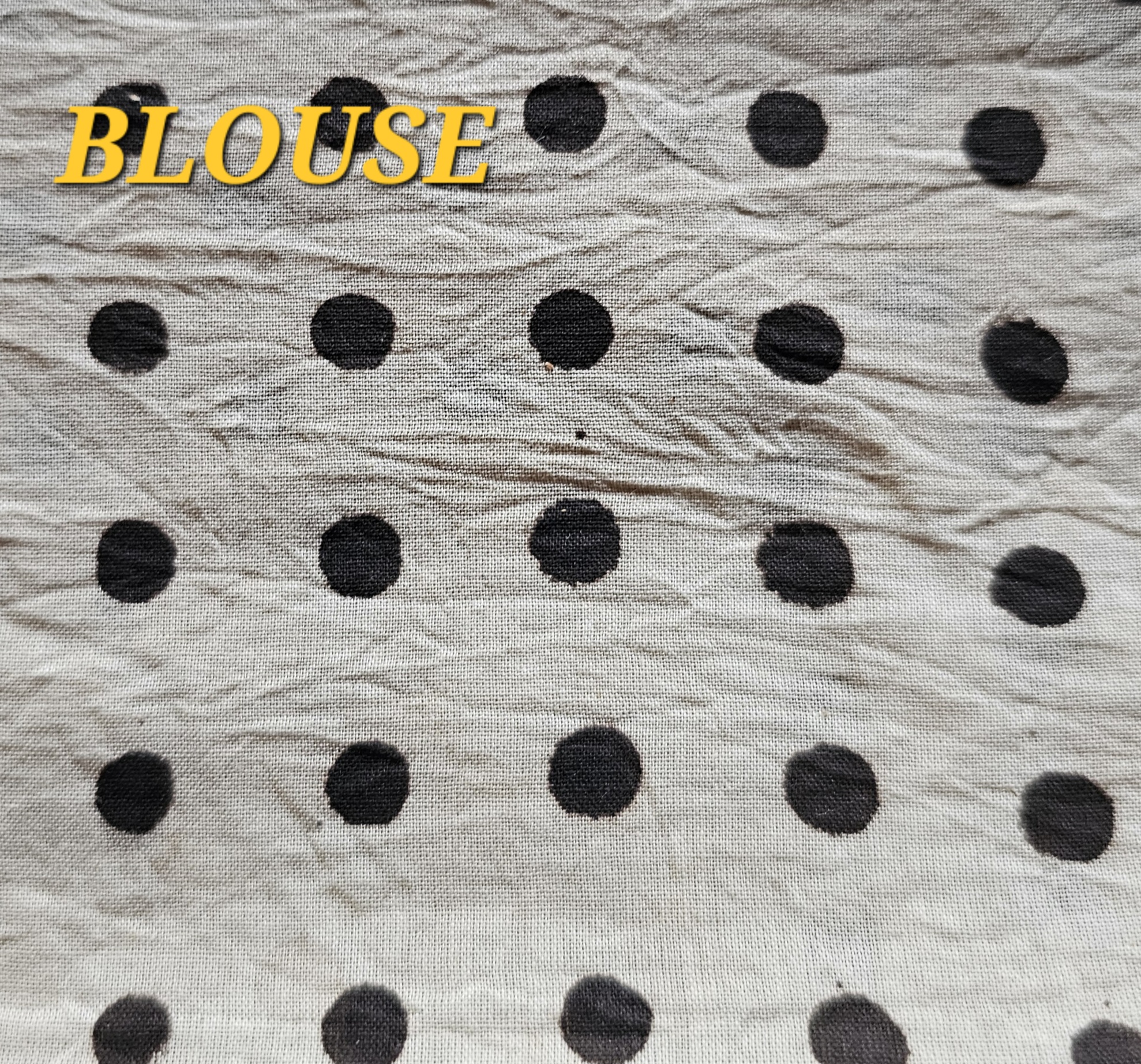 Gajpad | Bagru Handblock Print Saree - Image 3