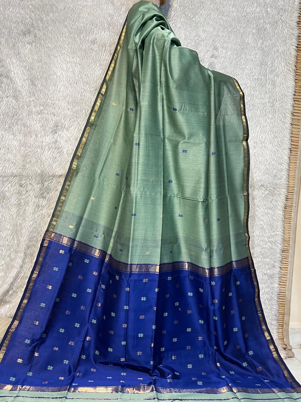 Ahilya | Maheshwari Cotton Silk - Image 2