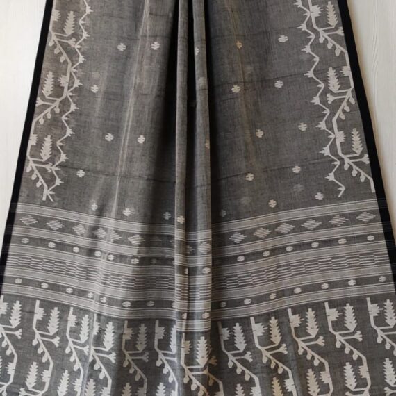 Jaya | Dhakai Needle Jamdani Saree