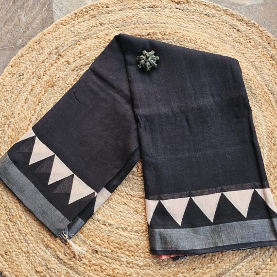 Tamaal | Bagru Handblock Print Saree