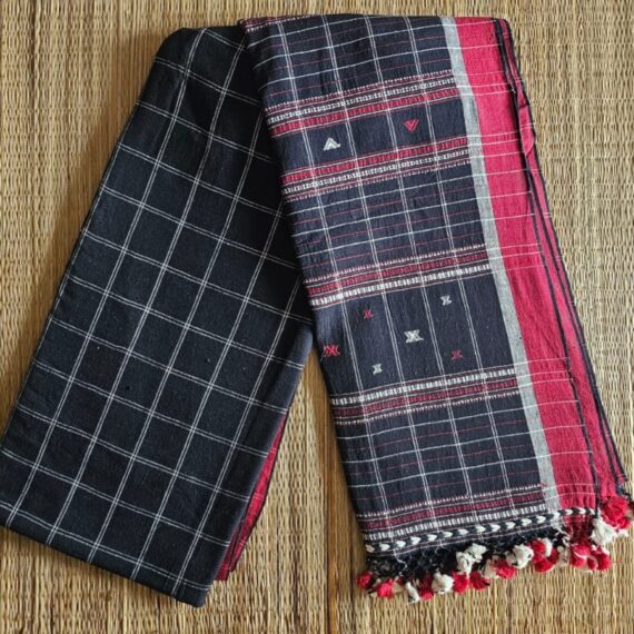 Sandhya | Bhujodi Kala Cotton Saree