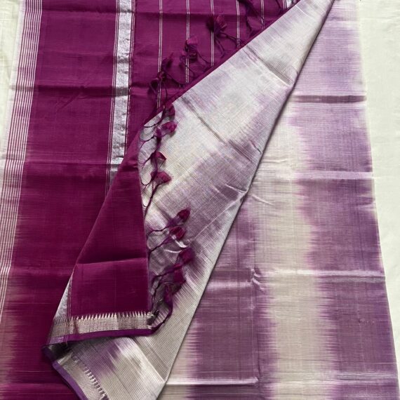 Kusuma | Handloom Mangalagiri Cotton Silk Saree