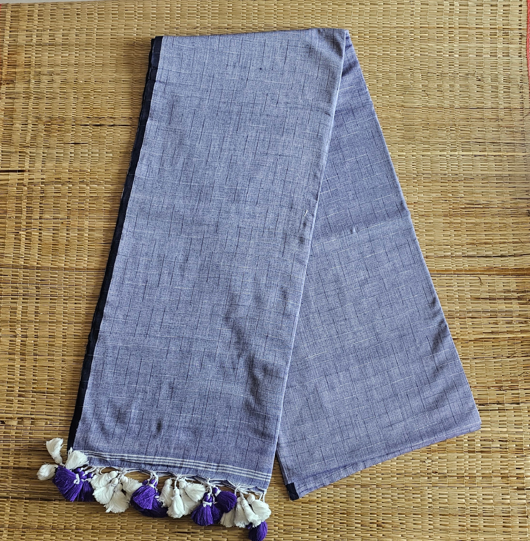 Mul Cotton Chequered | Lavender