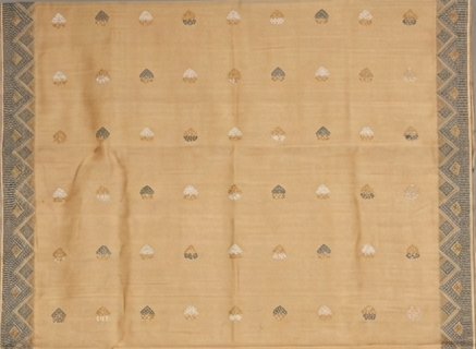 Traditional Assam Motif (Jhaapi and Miri) Tussar Saree